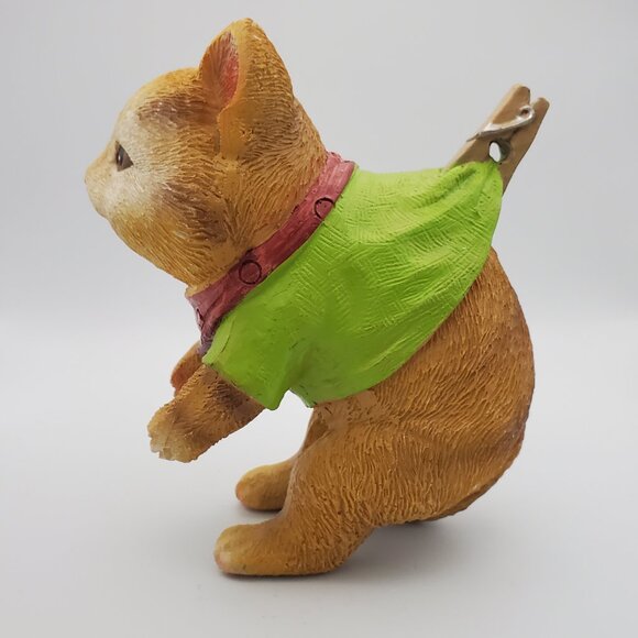 Cute Critter Collectible Figurine Textured & Detailed Ceramic Bandit Outfit - Picture 2 of 7